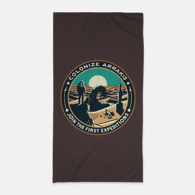 Colonize Arrakis-None-Beach-Towel-Dylon_G