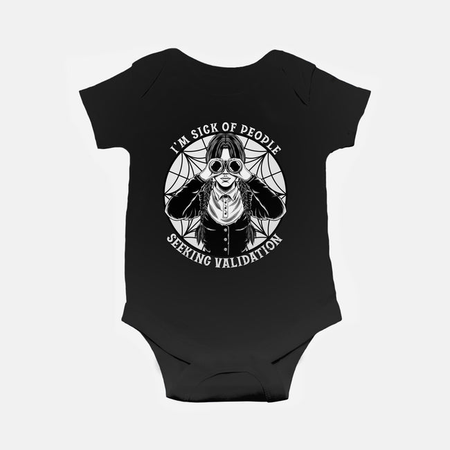 Seeking Validation-Baby-Basic-Onesie-rmatix