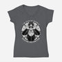 Seeking Validation-Womens-V-Neck-Tee-rmatix