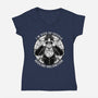 Seeking Validation-Womens-V-Neck-Tee-rmatix