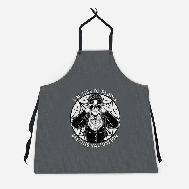 Seeking Validation-Unisex-Kitchen-Apron-rmatix