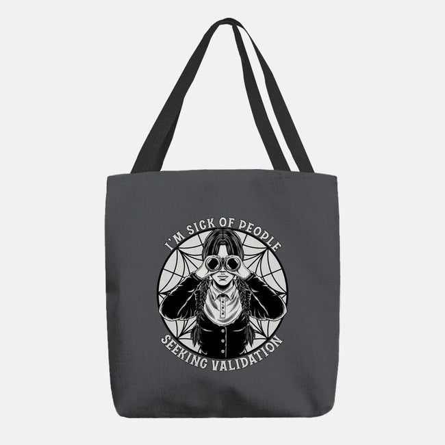 Seeking Validation-None-Basic Tote-Bag-rmatix