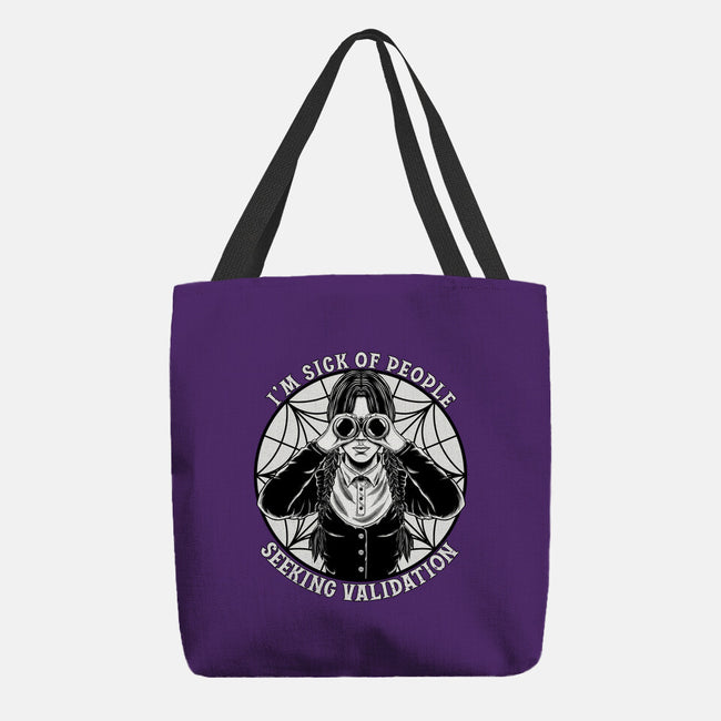 Seeking Validation-None-Basic Tote-Bag-rmatix