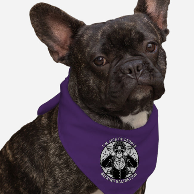 Seeking Validation-Dog-Bandana-Pet Collar-rmatix