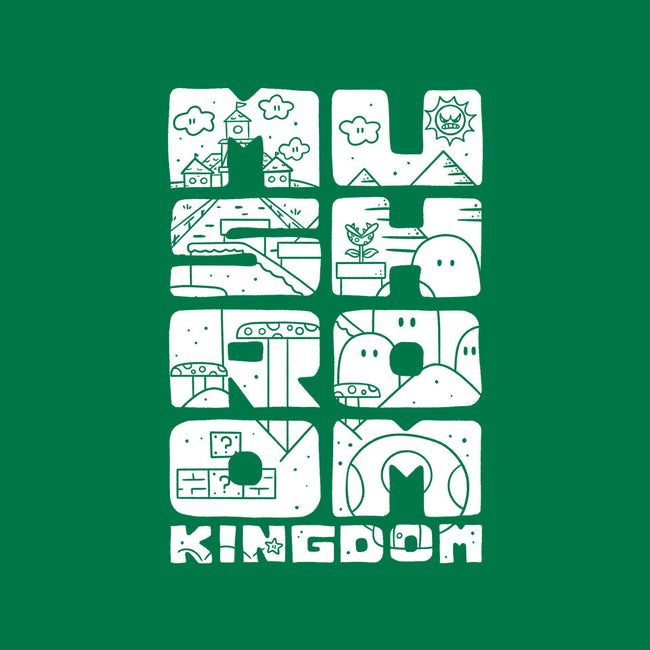 A Mushroom Kingdom-Unisex-Basic-Tee-Aarons Art Room