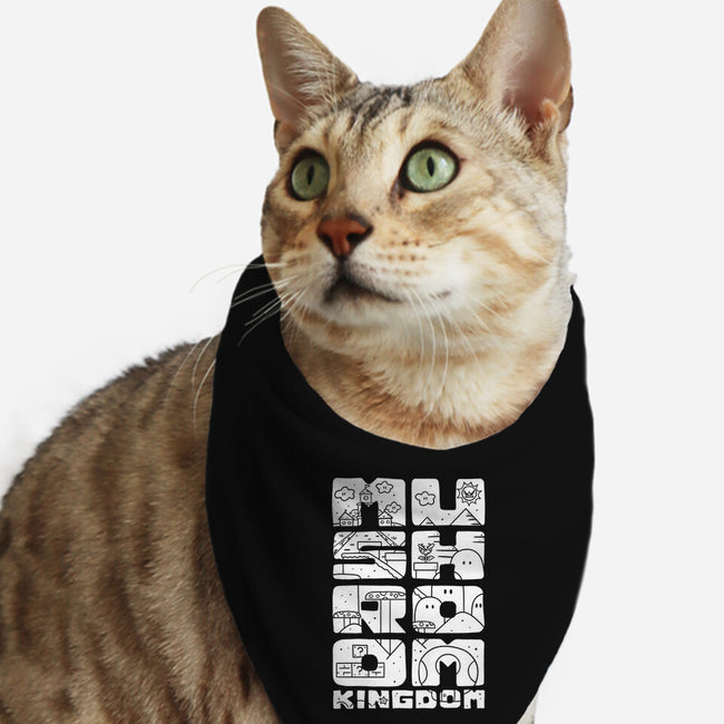 A Mushroom Kingdom-Cat-Bandana-Pet Collar-Aarons Art Room