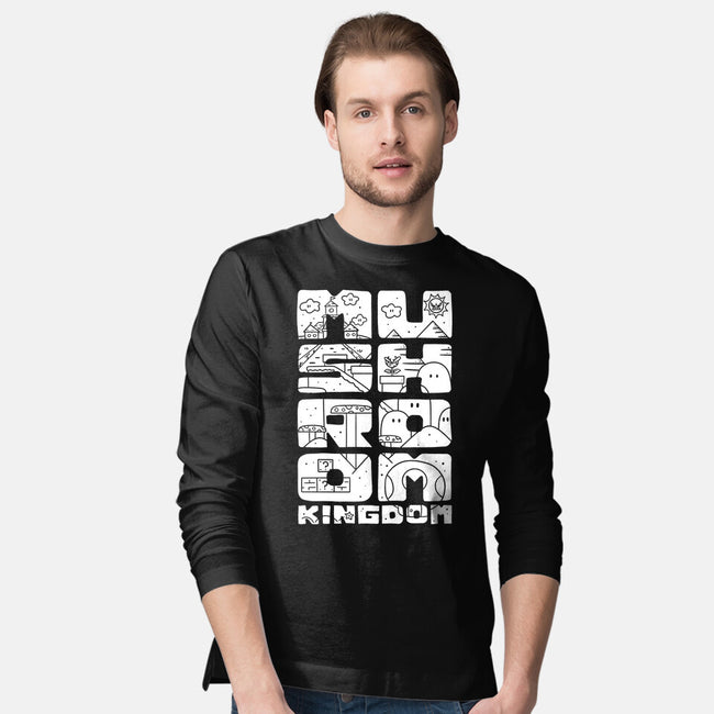 A Mushroom Kingdom-Mens-Long Sleeved-Tee-Aarons Art Room