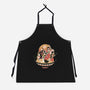 Noodle Fight-Unisex-Kitchen-Apron-momma_gorilla