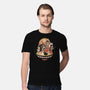 Noodle Fight-Mens-Premium-Tee-momma_gorilla