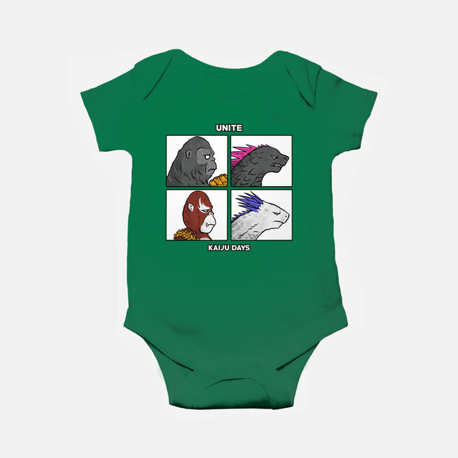 Kaiju Days-Baby-Basic-Onesie-spoilerinc