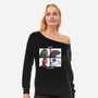 Kaiju Days-Womens-Off Shoulder-Sweatshirt-spoilerinc