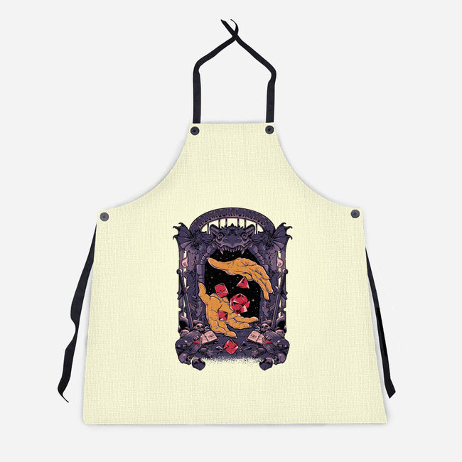 Dungeon Master Second Edition-Unisex-Kitchen-Apron-Hafaell