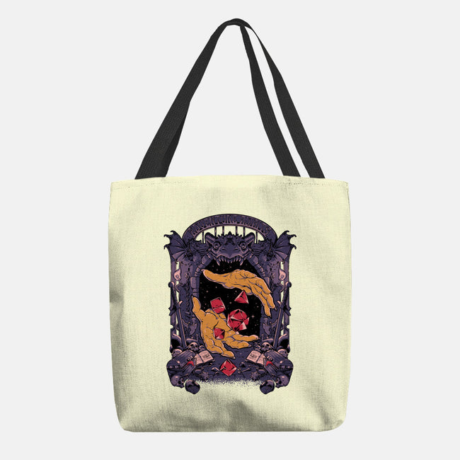 Dungeon Master Second Edition-None-Basic Tote-Bag-Hafaell