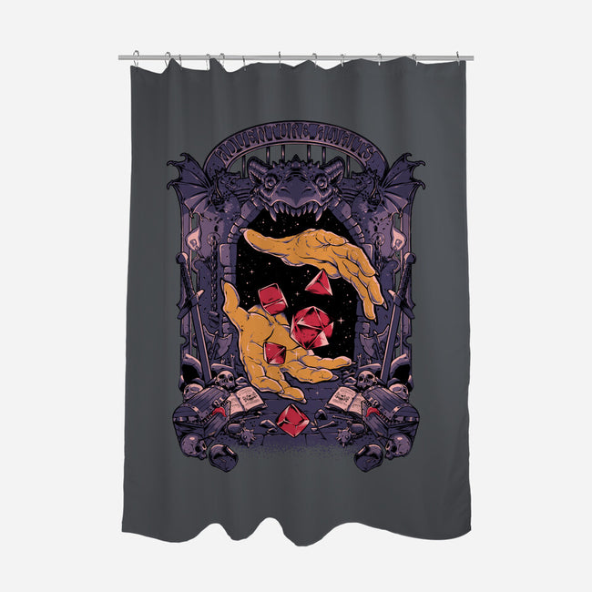 Dungeon Master Second Edition-None-Polyester-Shower Curtain-Hafaell