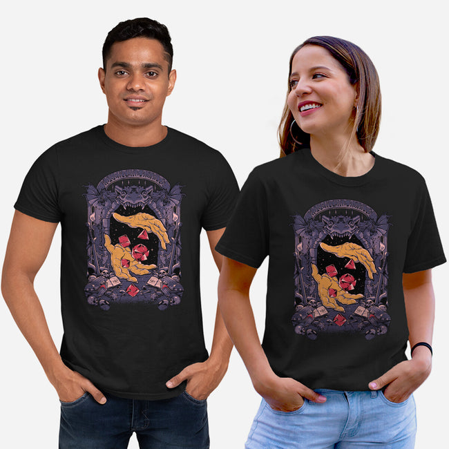 Dungeon Master Second Edition-Unisex-Basic-Tee-Hafaell