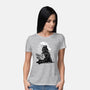 The Good Father-Womens-Basic-Tee-kharmazero