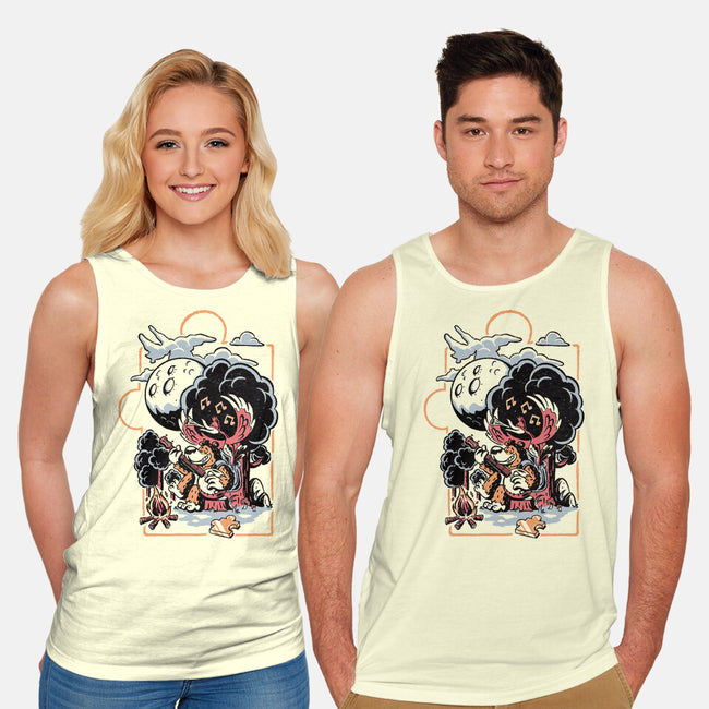 Moonlight Duet-Unisex-Basic-Tank-Henrique Torres