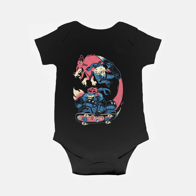 Snakes N Skates-Baby-Basic-Onesie-Henrique Torres