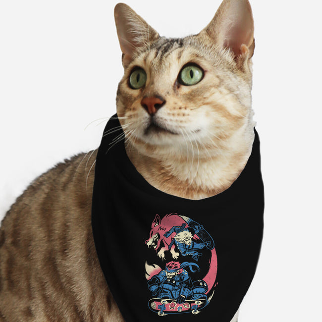 Snakes N Skates-Cat-Bandana-Pet Collar-Henrique Torres