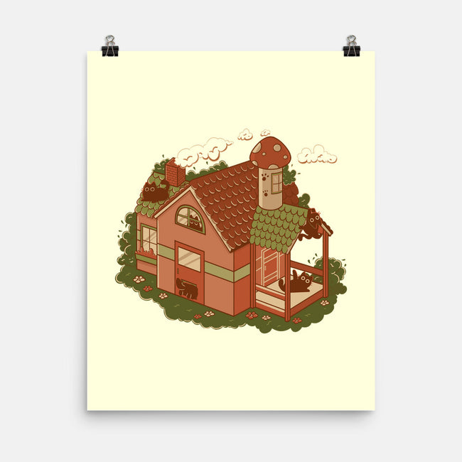 Cottage Kittens-None-Matte-Poster-tobefonseca