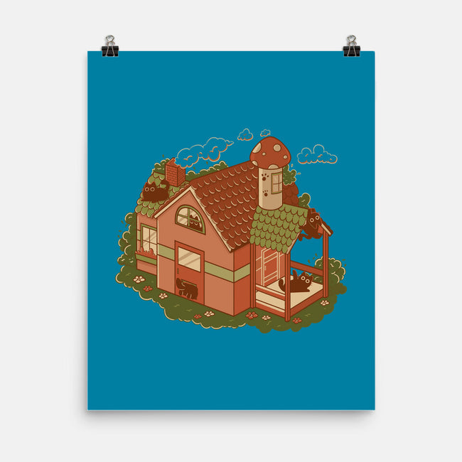 Cottage Kittens-None-Matte-Poster-tobefonseca