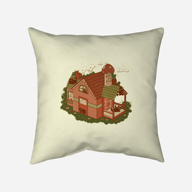 Cottage Kittens-None-Removable Cover w Insert-Throw Pillow-tobefonseca