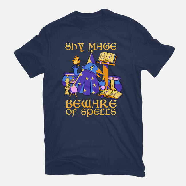 Shy Mage-Womens-Basic-Tee-FunkVampire