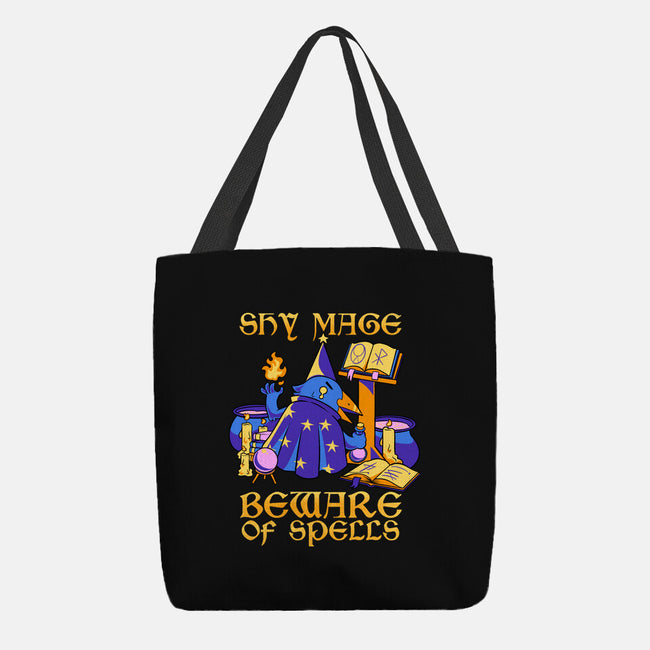 Shy Mage-None-Basic Tote-Bag-FunkVampire