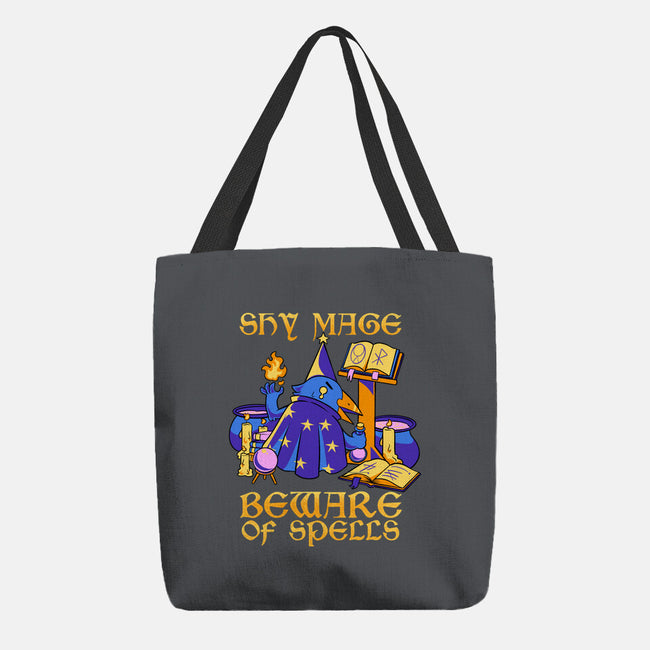 Shy Mage-None-Basic Tote-Bag-FunkVampire