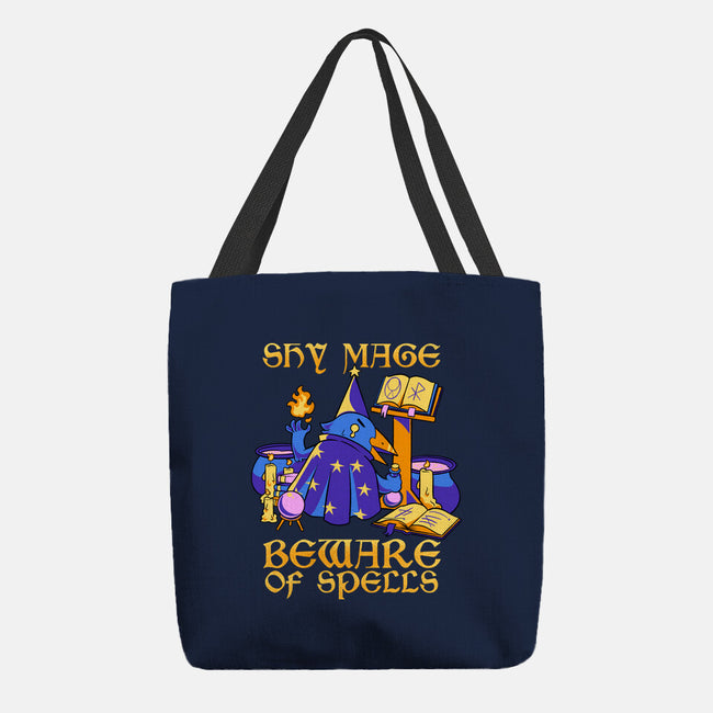 Shy Mage-None-Basic Tote-Bag-FunkVampire