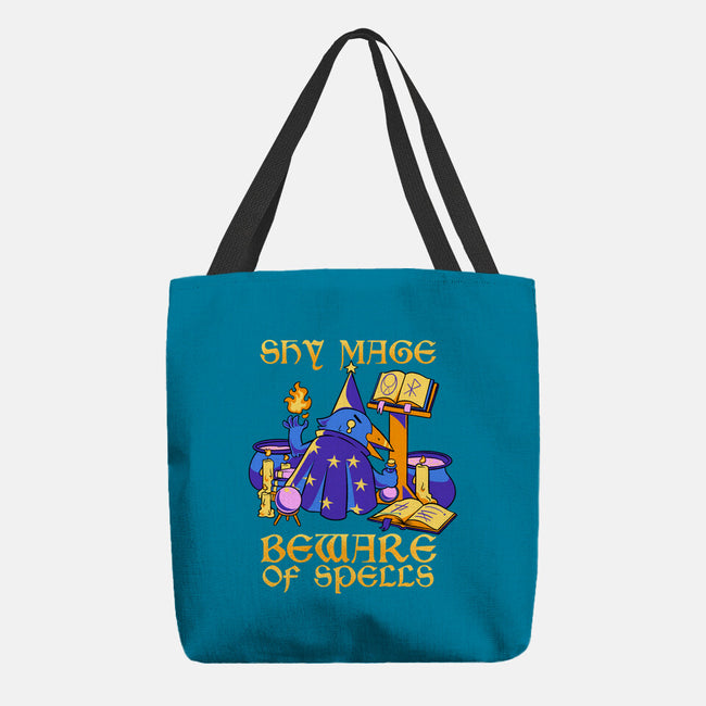 Shy Mage-None-Basic Tote-Bag-FunkVampire