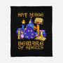 Shy Mage-None-Fleece-Blanket-FunkVampire