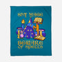 Shy Mage-None-Fleece-Blanket-FunkVampire