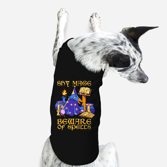 Shy Mage-Dog-Basic-Pet Tank-FunkVampire