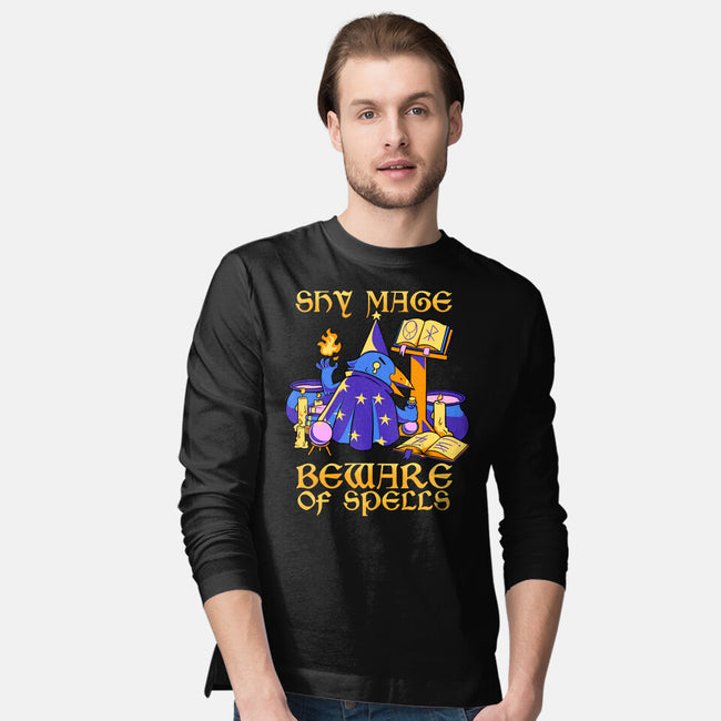 Shy Mage-Mens-Long Sleeved-Tee-FunkVampire