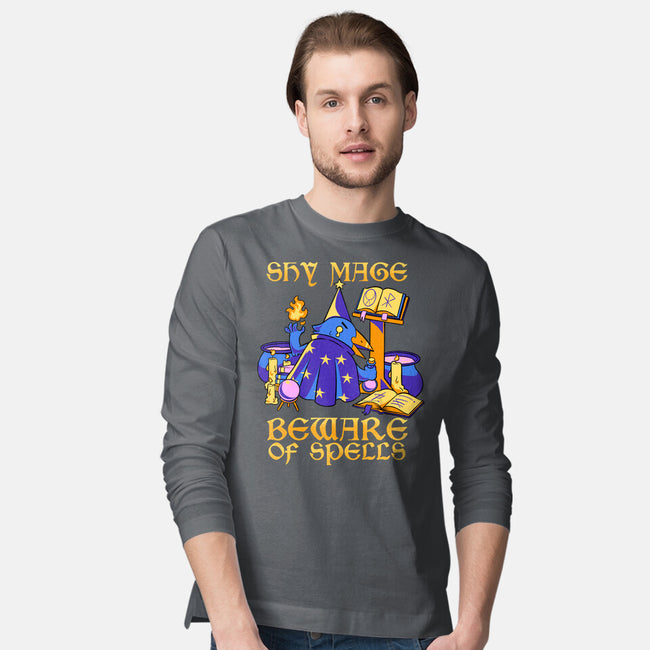 Shy Mage-Mens-Long Sleeved-Tee-FunkVampire