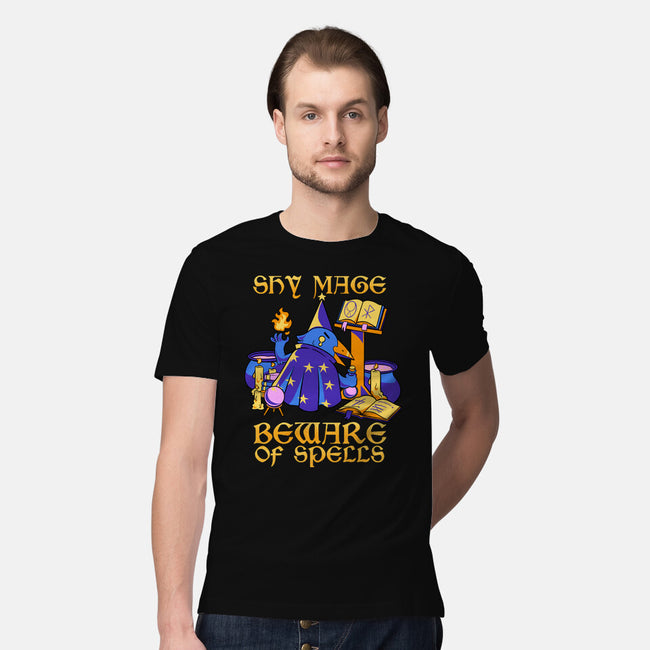 Shy Mage-Mens-Premium-Tee-FunkVampire