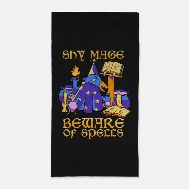 Shy Mage-None-Beach-Towel-FunkVampire