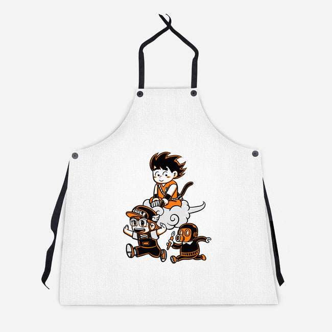 Childhood Friends-Unisex-Kitchen-Apron-naomori