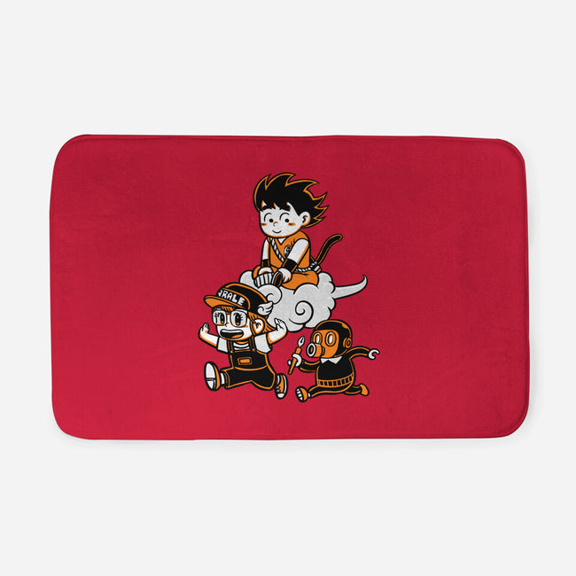 Childhood Friends-None-Memory Foam-Bath Mat-naomori