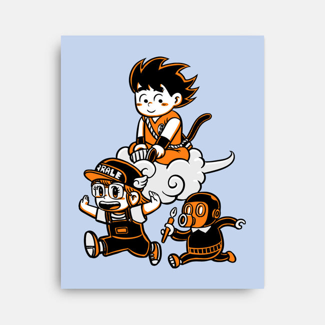 Childhood Friends-None-Stretched-Canvas-naomori