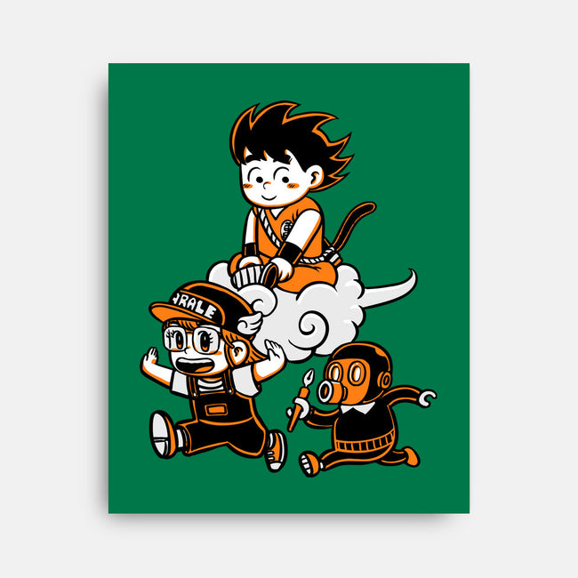 Childhood Friends-None-Stretched-Canvas-naomori