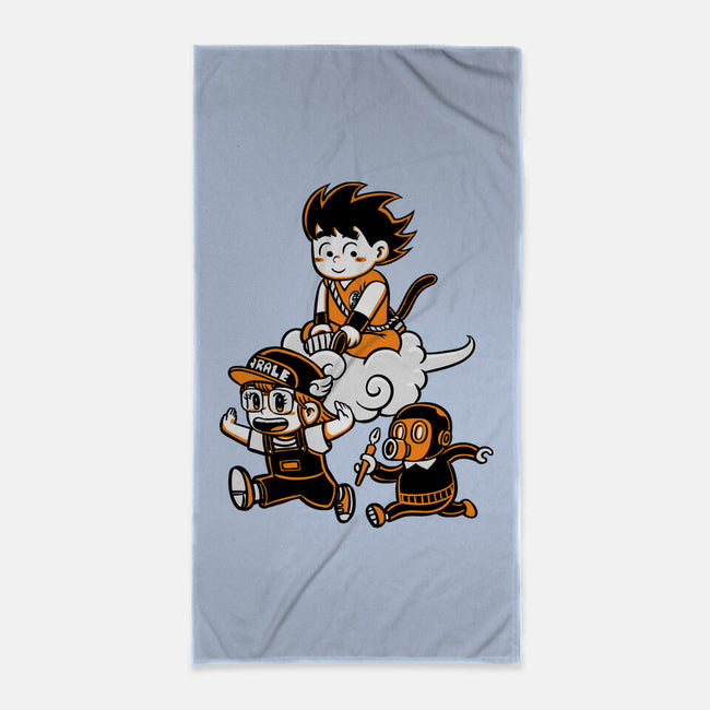 Childhood Friends-None-Beach-Towel-naomori