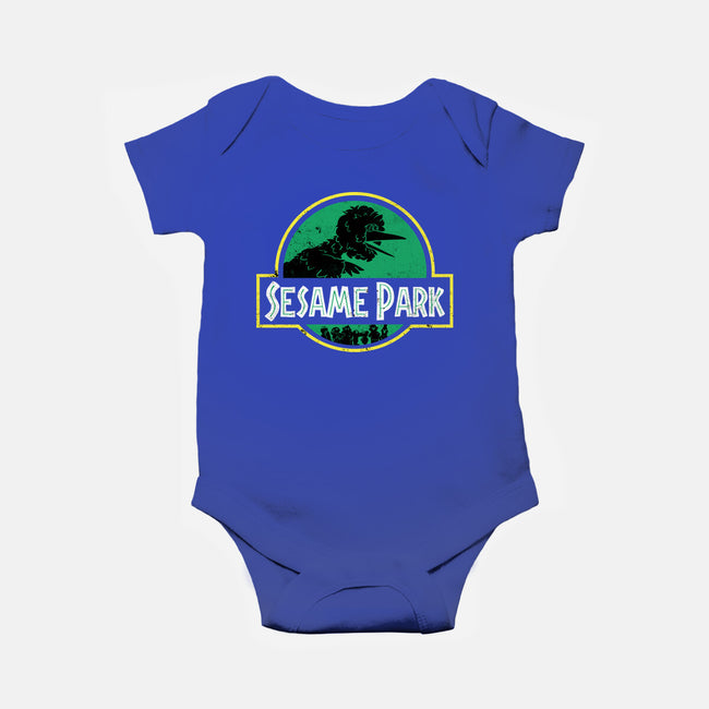 Sesame Park-Baby-Basic-Onesie-sebasebi