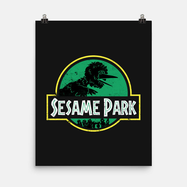 Sesame Park-None-Matte-Poster-sebasebi