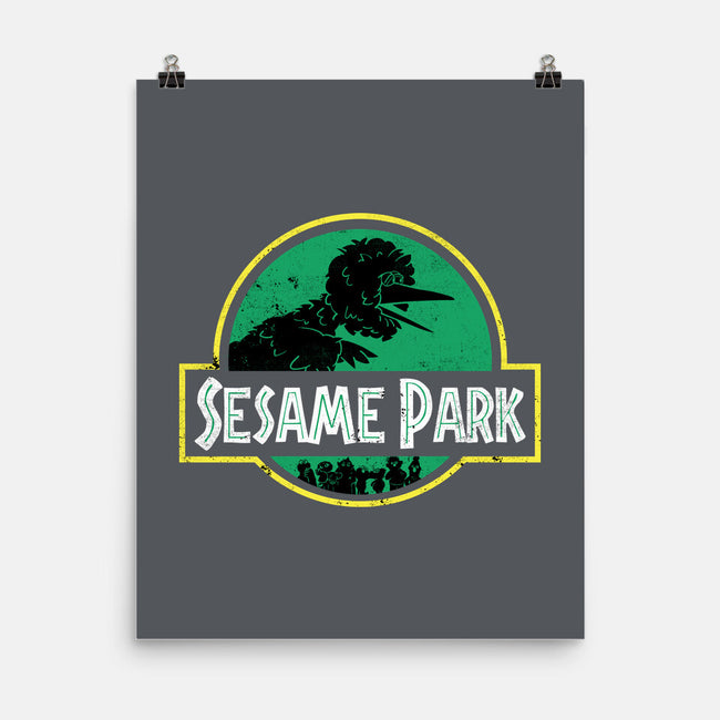 Sesame Park-None-Matte-Poster-sebasebi