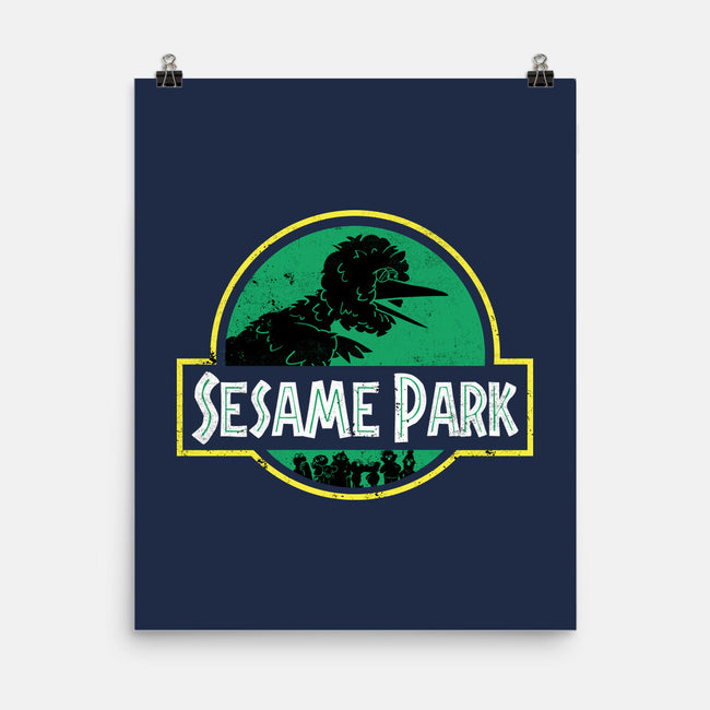 Sesame Park-None-Matte-Poster-sebasebi