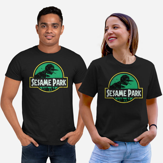 Sesame Park-Unisex-Basic-Tee-sebasebi