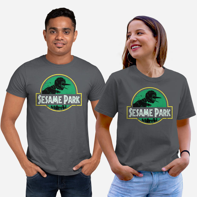 Sesame Park-Unisex-Basic-Tee-sebasebi