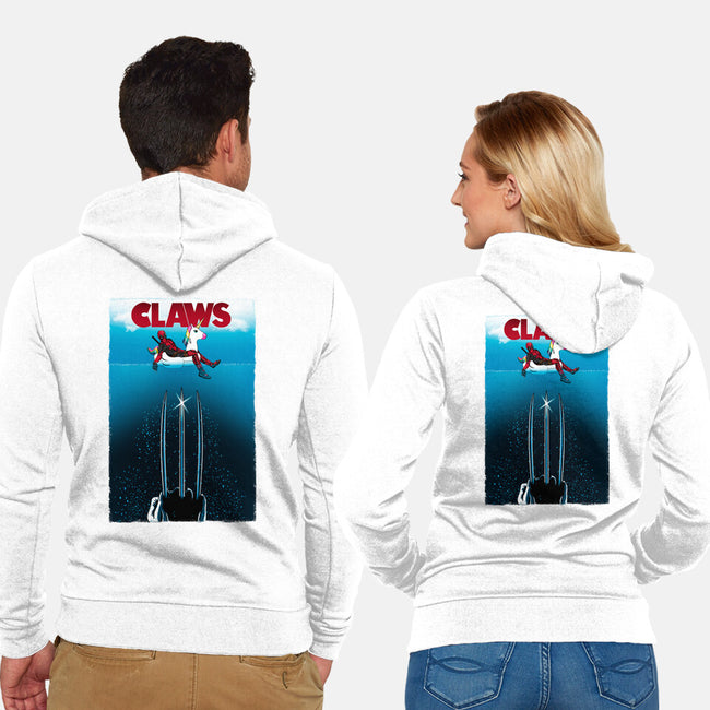 CLAWS-Unisex-Zip-Up-Sweatshirt-Fran